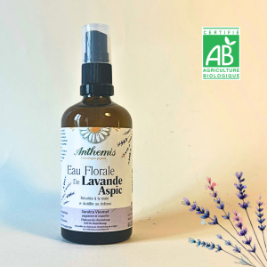 Eau florale de Lavande aspic bio – 100 ml